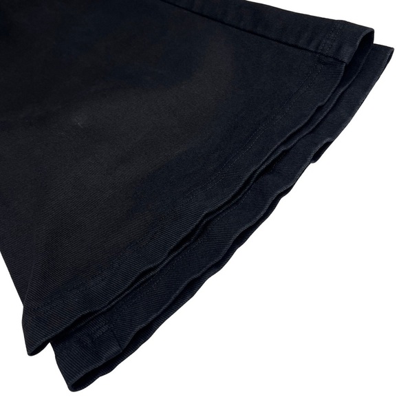 Umgee Flare Jeans Mid Rise Patch Pocket Trouser Denim Pants Black Medium M A0363 - Picture 12 of 15